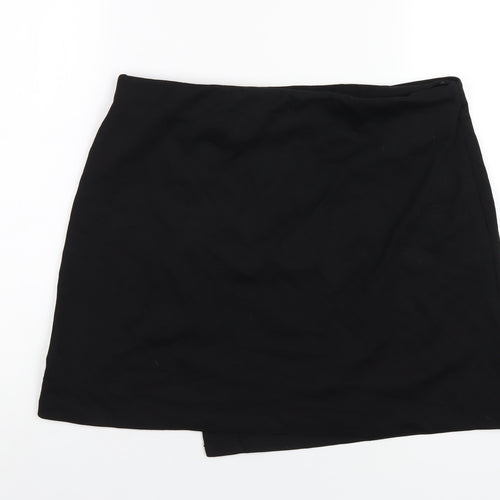 NEXT Womens Black Viscose A-Line Skirt Size 16