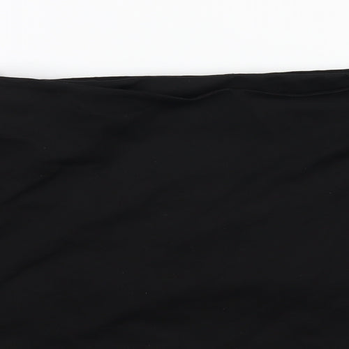 NEXT Womens Black Viscose A-Line Skirt Size 16