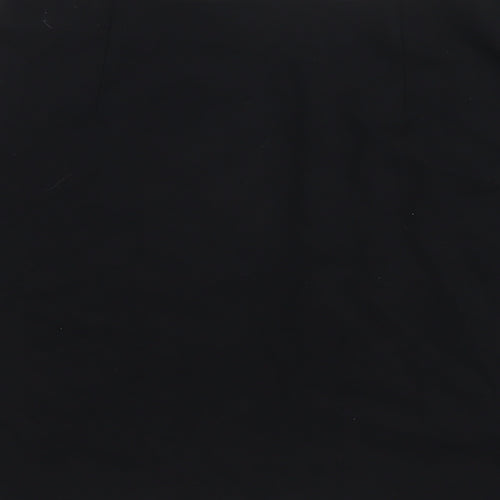 Marks and Spencer Womens Black Viscose Straight & Pencil Skirt Size 10