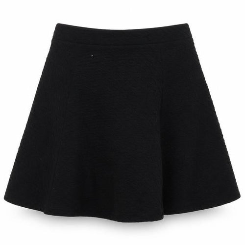 River Island Womens Black Acrylic A-Line Skirt Size 8