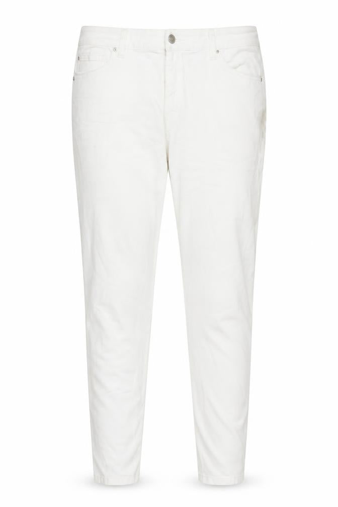 Marks and Spencer Womens White Polyester Skinny Jeans Size 20 L28 in Regular Zip - Pockets