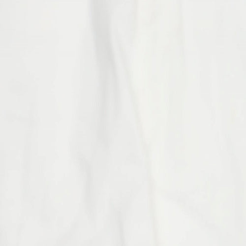 Marks and Spencer Womens White Polyester Skinny Jeans Size 20 L28 in Regular Zip - Pockets