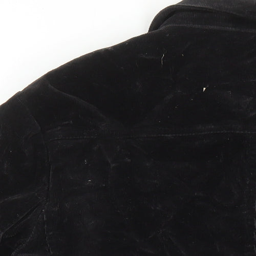 Nienhaus & Lotz Womens Black Jacket Size 14 Button - Pockets