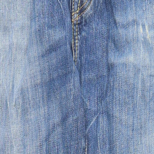 Replay Mens Blue Cotton Straight Jeans Size 30 in L32 in Regular Button - Pockets