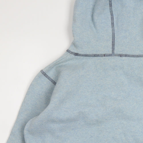H&M Womens Blue Round Neck Wool Pullover Jumper Size M
