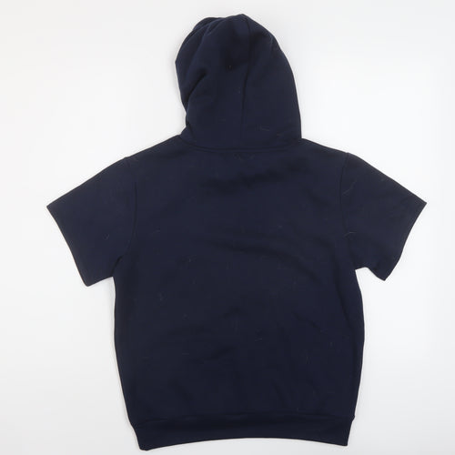 Kangoroo Boys Blue Polyester Pullover Hoodie Size 11-12 Years Pullover