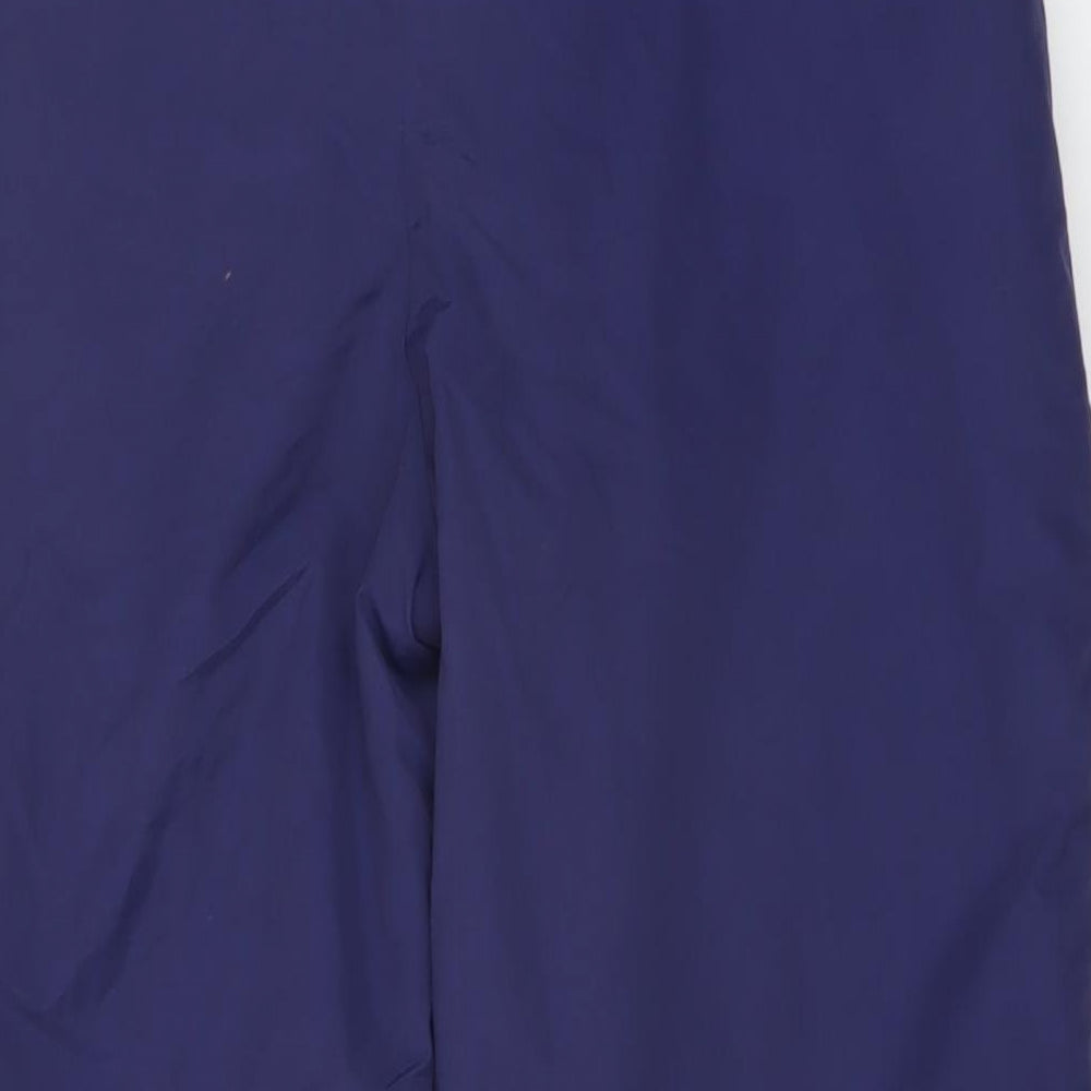 Trespass Boys Blue Nylon Snow Pants Trousers Size 11-12 Years Regular Zip