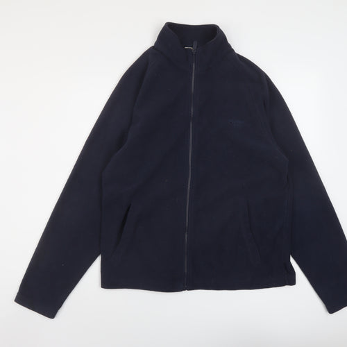 Cotton Traders Mens Blue Jacket Size L Zip
