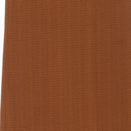 Vetiver Womens Brown Polyester Maxi Skirt Size 12