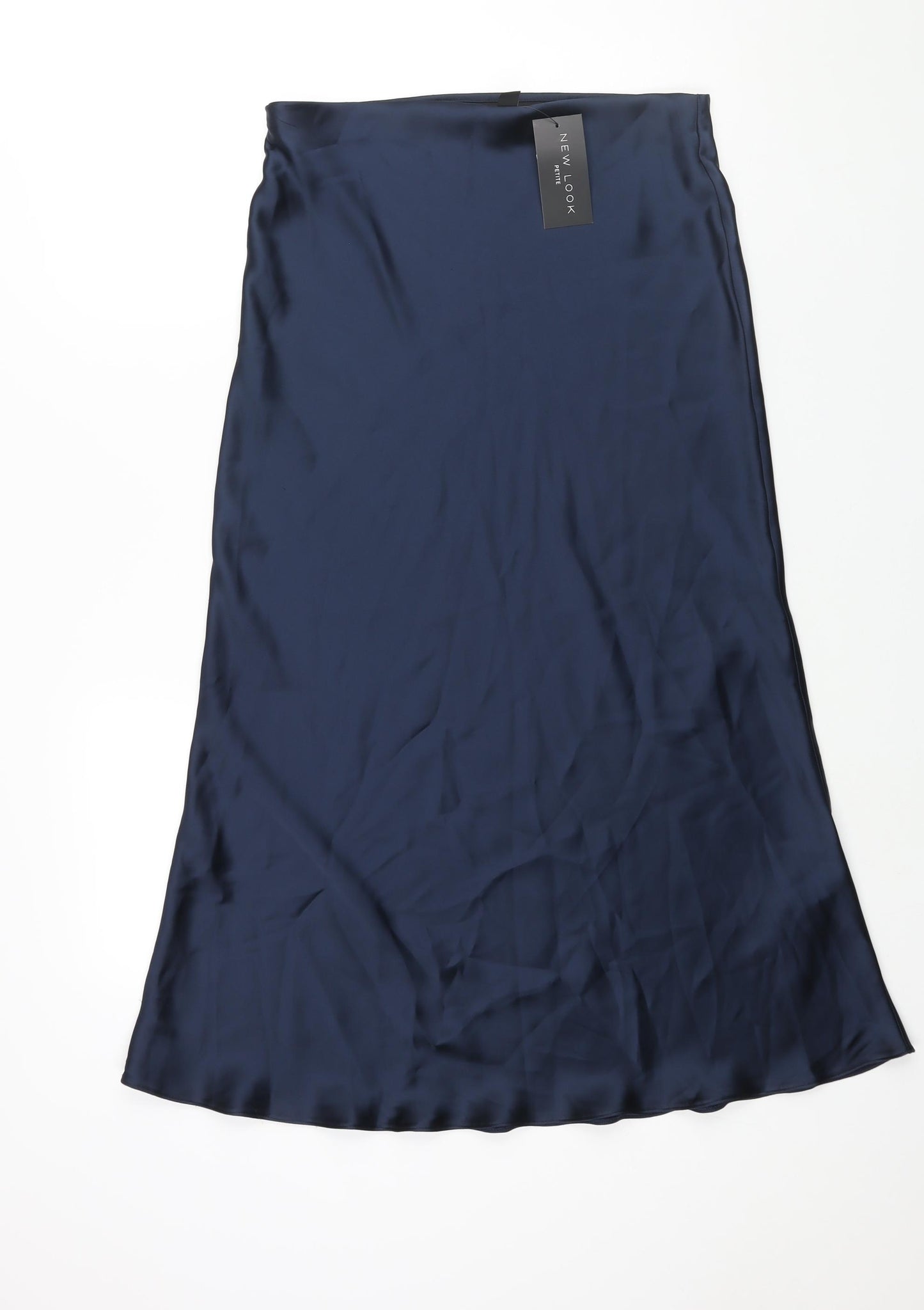 New Look Womens Blue Polyester A-Line Skirt Size 12