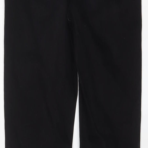 New Look Womens Black Cotton Skinny Jeans Size 10 L29 in Regular Zip - Pockets