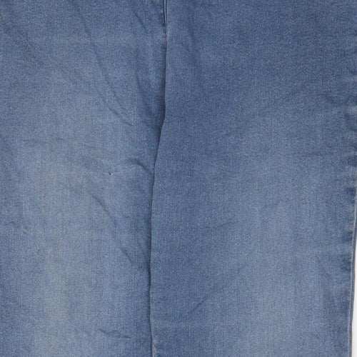 Marks and Spencer Womens Blue Cotton Jegging Jeans Size 12 L30 in Regular