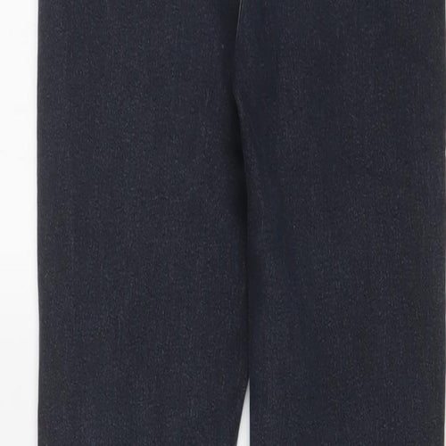 PRETTYLITTLETHING Womens Grey Cotton Skinny Jeans Size 6 L26 in Regular Zip