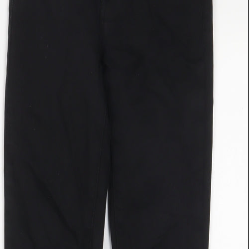 Queen Hearts Womens Black Cotton Skinny Jeans Size XS L27 in Regular Zip
