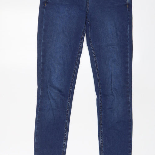 BDG Womens Blue Cotton Skinny Jeans Size 27 in L30 in Regular Zip