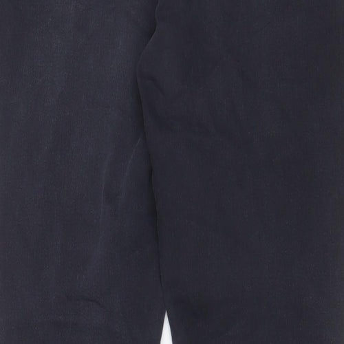 NEXT Womens Grey Cotton Skinny Jeans Size 12 L29 in Regular Zip