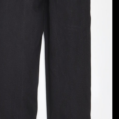 George Womens Black Cotton Skinny Jeans Size 8 L28 in Regular Zip