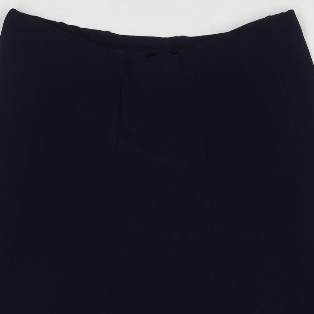 Saloos Womens Blue Polyester Trumpet Skirt Size L
