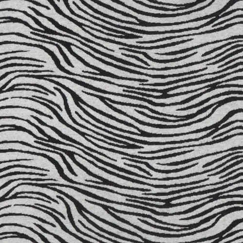 New Look Womens Grey Mock Neck Animal Print Polyester Pullover Jumper Size M - Zebra Print