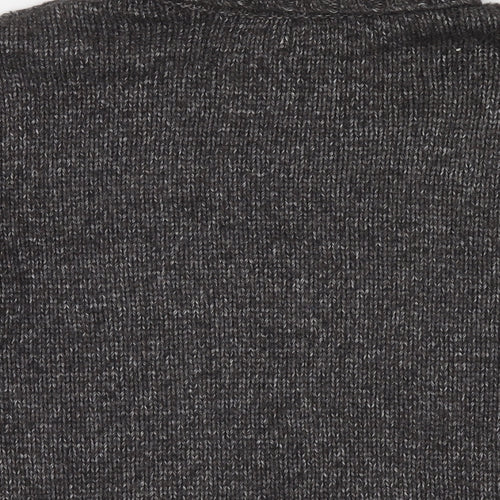 BDG Womens Grey Roll Neck Polyester Pullover Jumper Size L