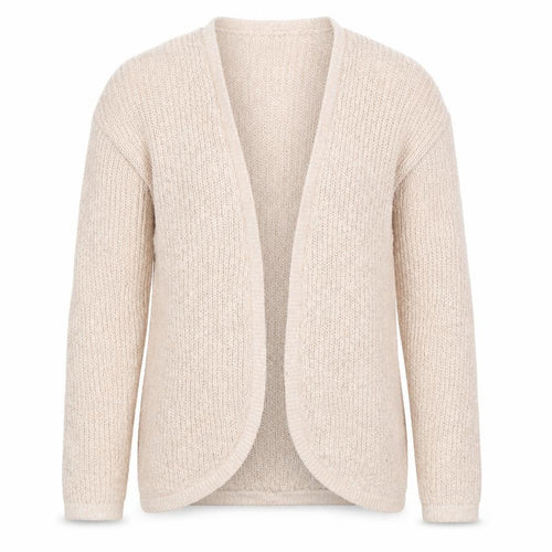H&M Girls Beige V-Neck Cotton Cape Jumper Size 12-13 Years Pullover