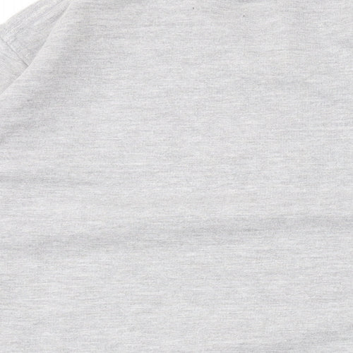 Stars & Stripes Mens Grey Cotton Pullover Sweatshirt Size S - Logo