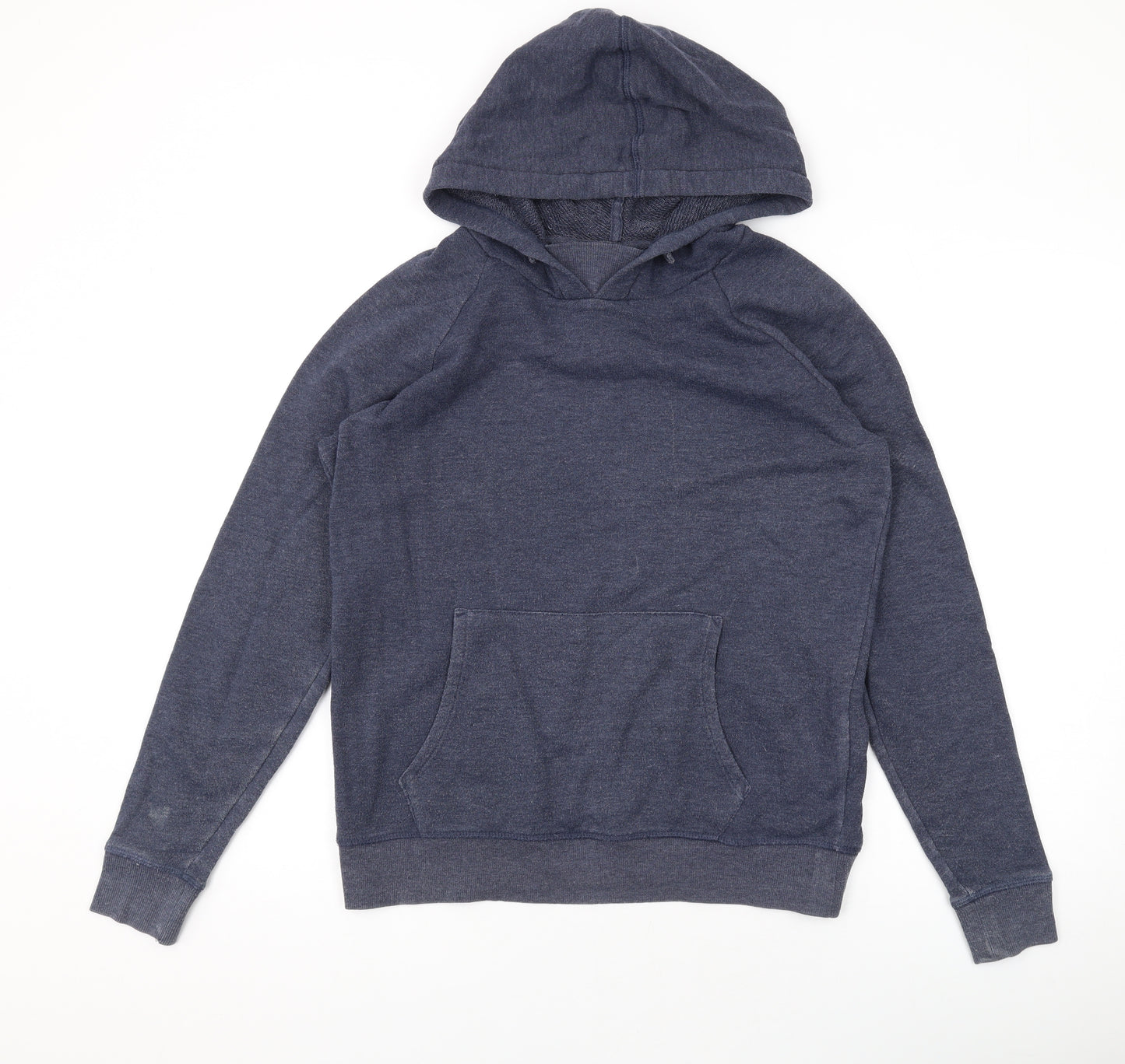 NEXT Womens Blue Cotton Pullover Hoodie Size 10 Pullover