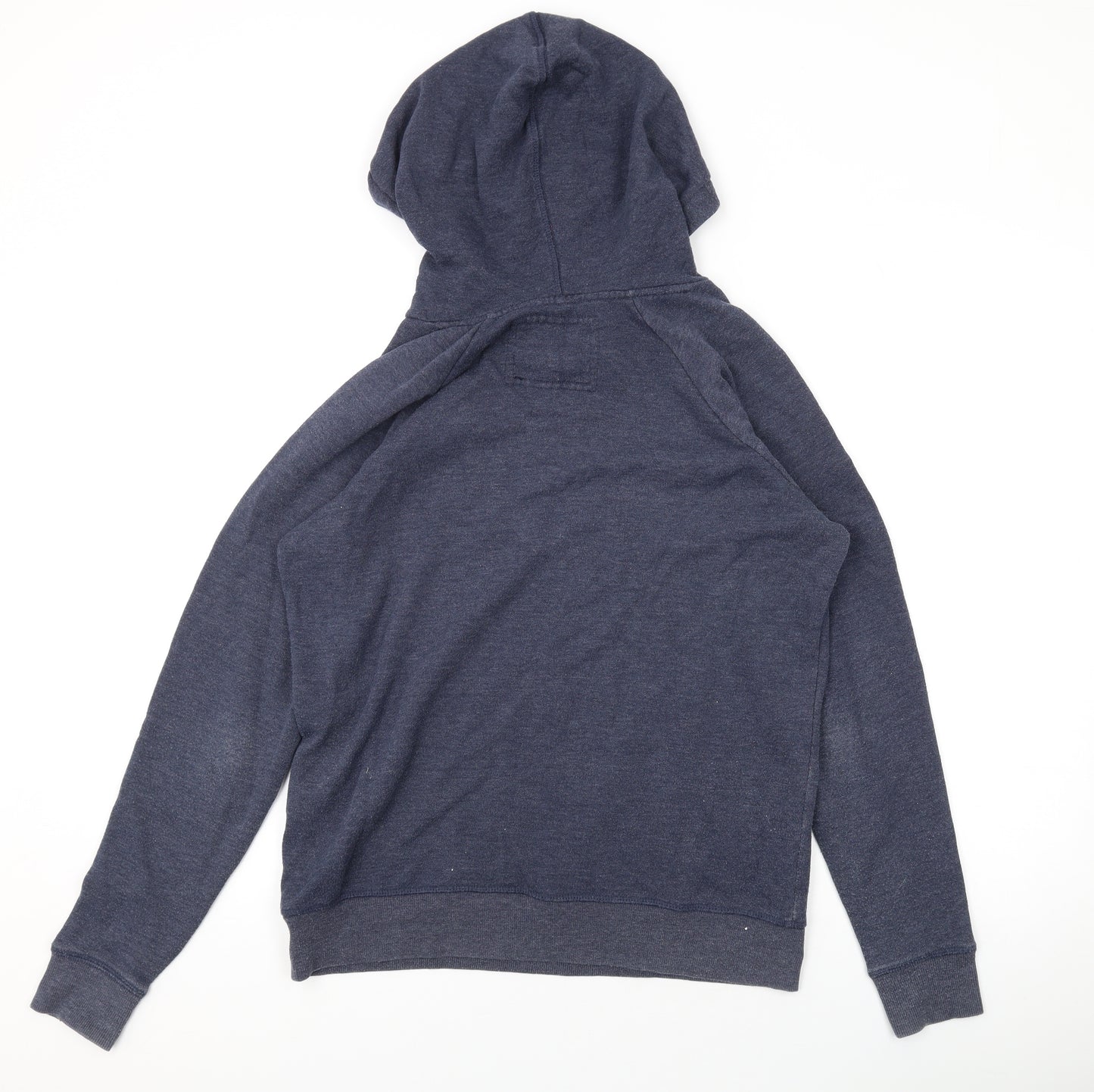 NEXT Womens Blue Cotton Pullover Hoodie Size 10 Pullover