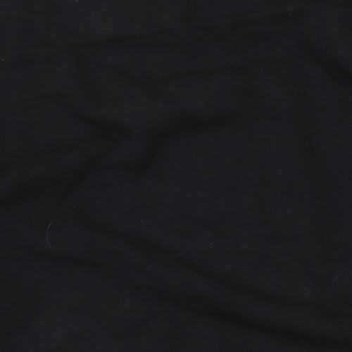 ASOS Womens Black Cotton Pullover Sweatshirt Size 10 Pullover
