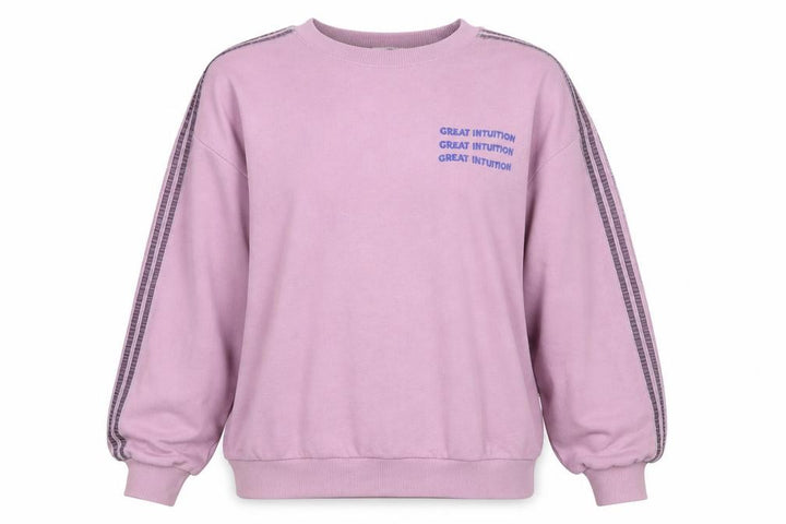 Pull&Bear Womens Purple Cotton Pullover Sweatshirt Size M Pullover