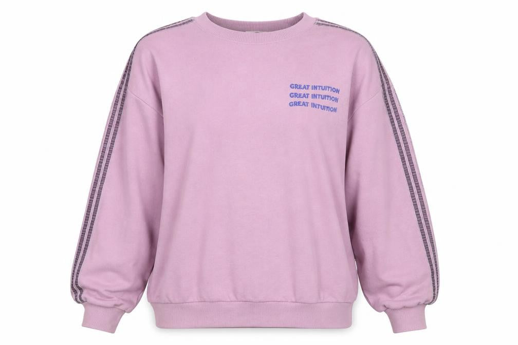 Pull&Bear Womens Purple Cotton Pullover Sweatshirt Size M Pullover