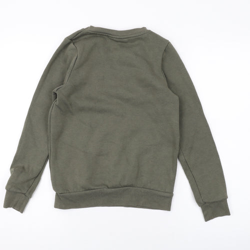 Disney Womens Green Cotton Pullover Sweatshirt Size 4 Pullover - Jungle Book