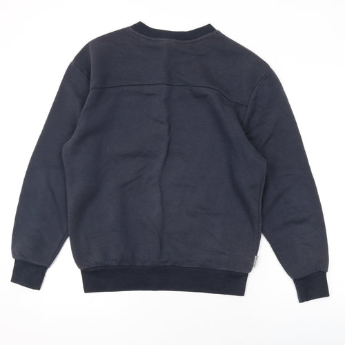 Slazenger Boys Blue Cotton Pullover Sweatshirt Size 13 Years Pullover