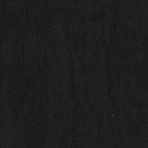Klass Womens Black Cotton A-Line Skirt Size XL