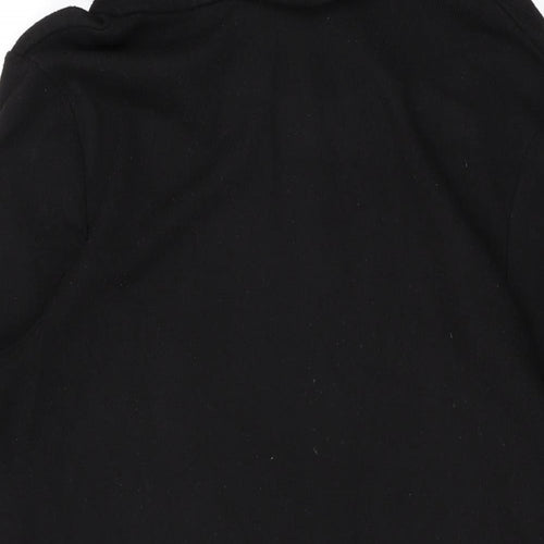 Dorothy Perkins Womens Black Roll Neck Polyester Pullover Jumper Size 10