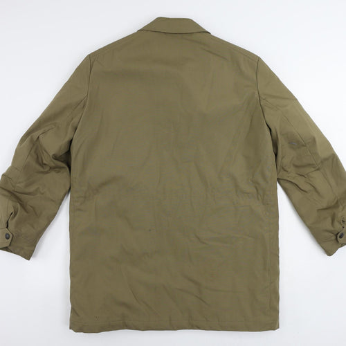 Land Rover Mens Green Jacket Size L Zip