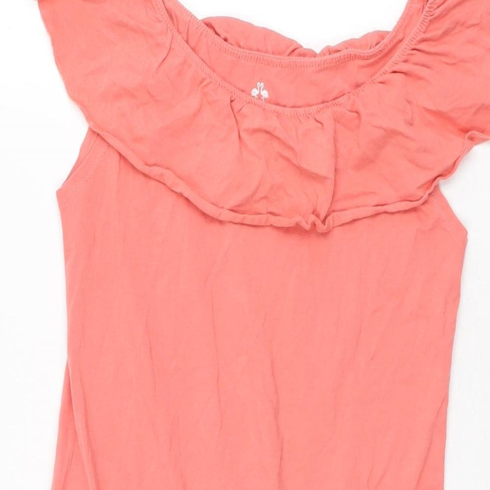 Pepperts Girls Pink Cotton Playsuit One-Piece Size 10-11 Years L3 in Pullover