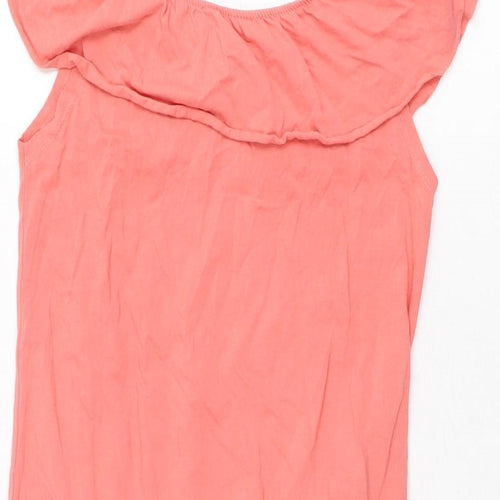 Pepperts Girls Pink Cotton Playsuit One-Piece Size 10-11 Years L3 in Pullover
