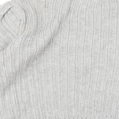 Marks and Spencer Womens Grey Crew Neck Polyester Pullover Jumper Size 10