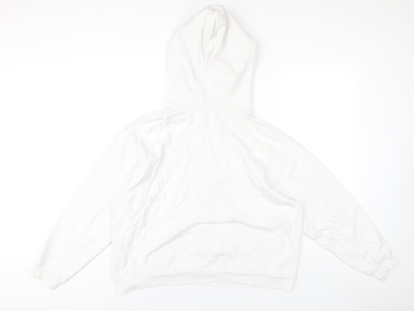 Levi's Womens White Cotton Pullover Hoodie Size S Pullover