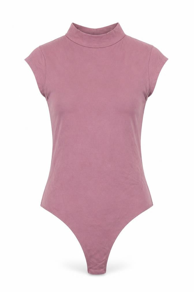 ASOS Womens Purple Cotton Playsuit One-Piece Size 10 Snap