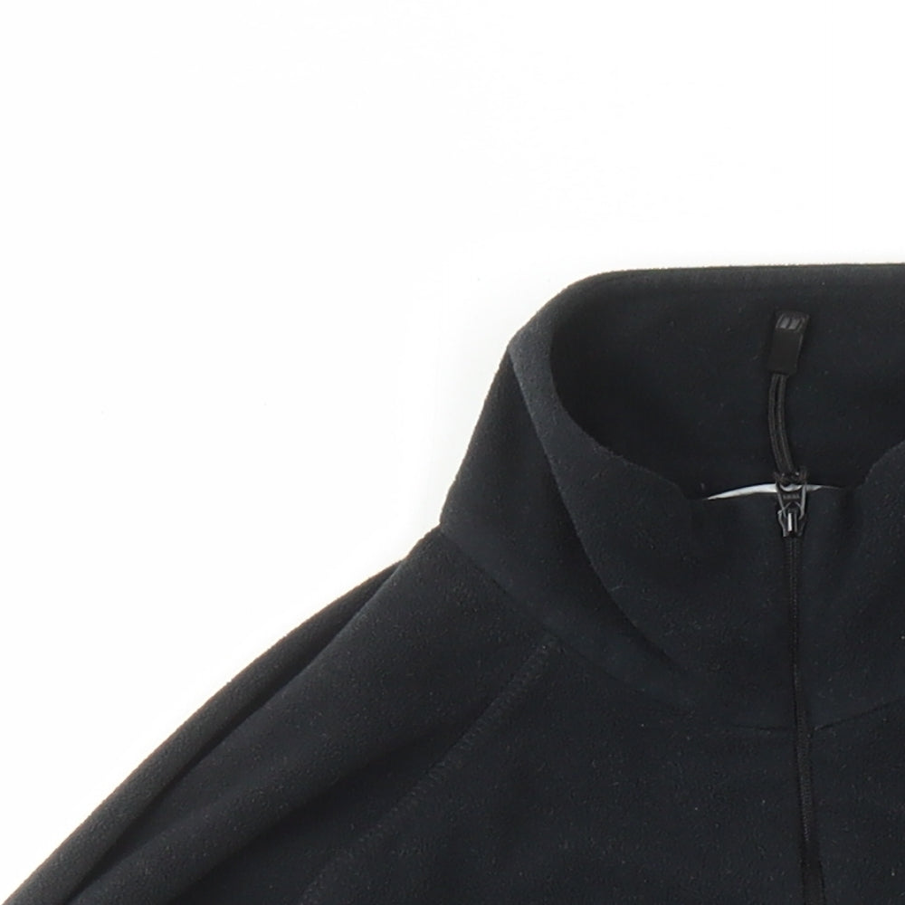 Berghaus Womens Black Polyester Pullover Sweatshirt Size 12 Zip