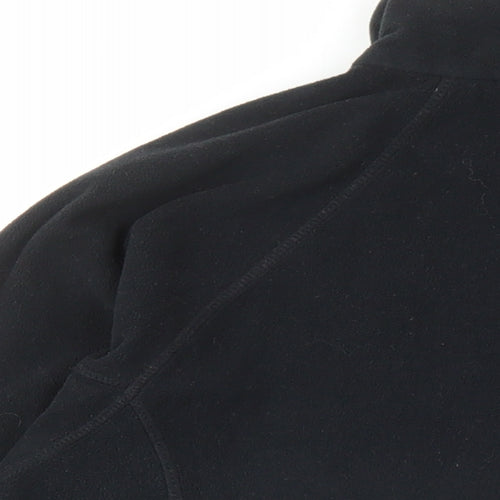 Berghaus Womens Black Polyester Pullover Sweatshirt Size 12 Zip