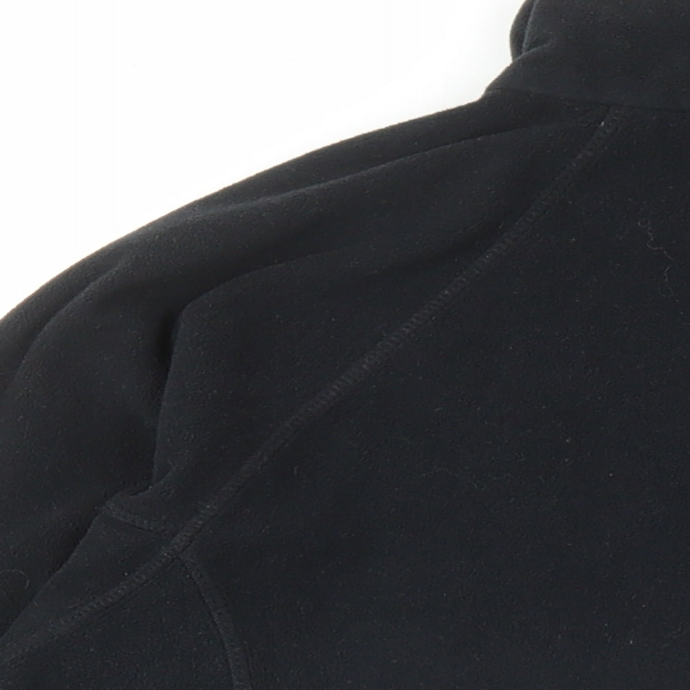 Berghaus Womens Black Polyester Pullover Sweatshirt Size 12 Zip