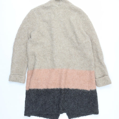 Amaryllis Womens Brown V-Neck Wool Cardigan Jumper Size XL