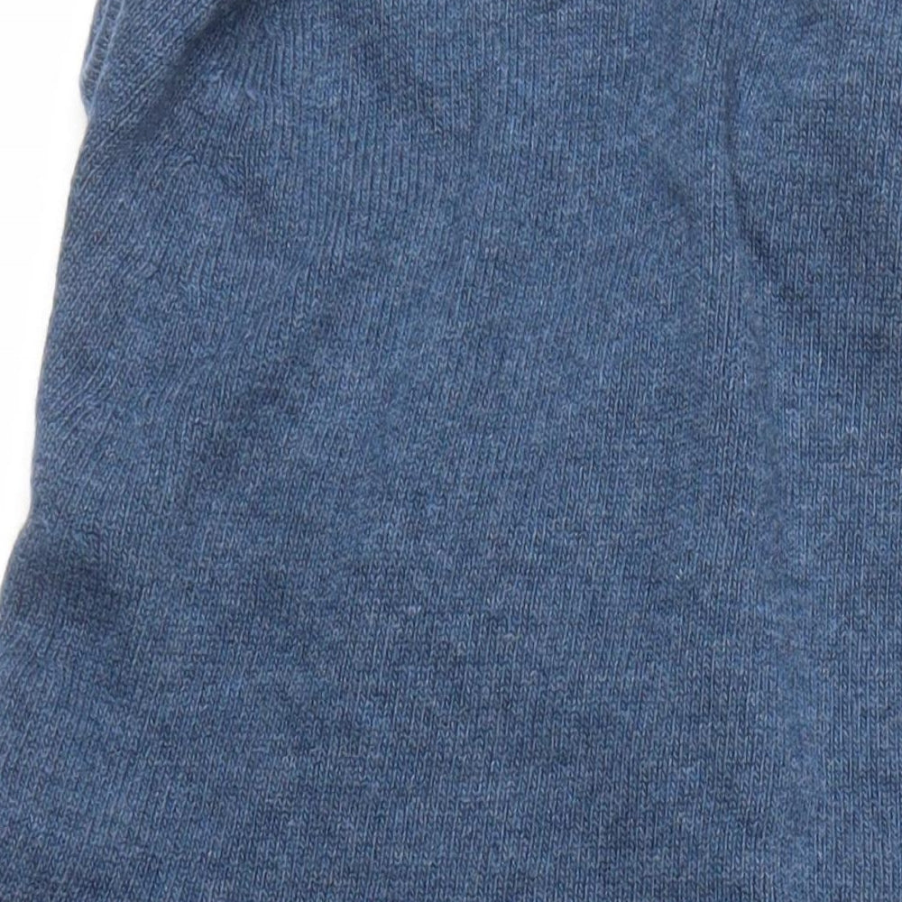 Celtic & Co Womens Blue Wool Pullover Hoodie Size M Pullover