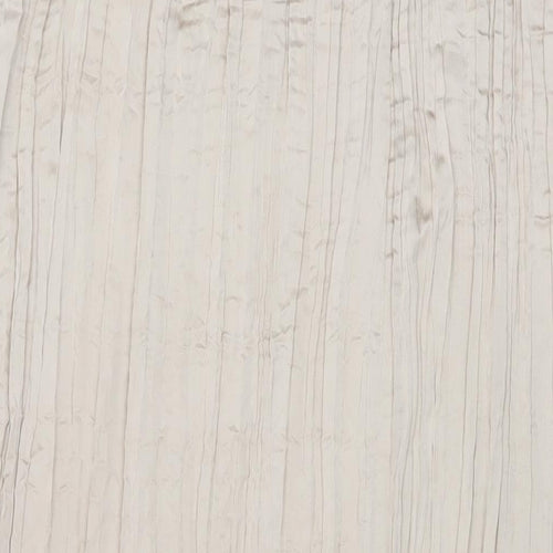 H&M Womens Beige Polyester Pleated Skirt Size 2XL