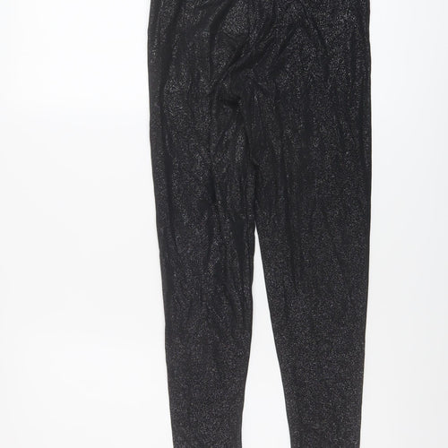 Marks and Spencer Womens Black Polyester Jegging Leggings Size 8 L25 in