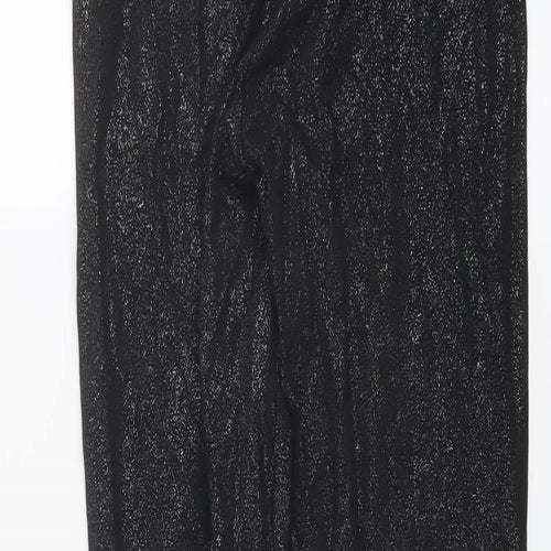 Marks and Spencer Womens Black Polyester Jegging Leggings Size 8 L25 in