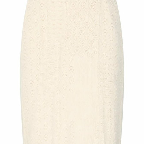 Marks and Spencer Womens Beige Acrylic A-Line Skirt Size XL